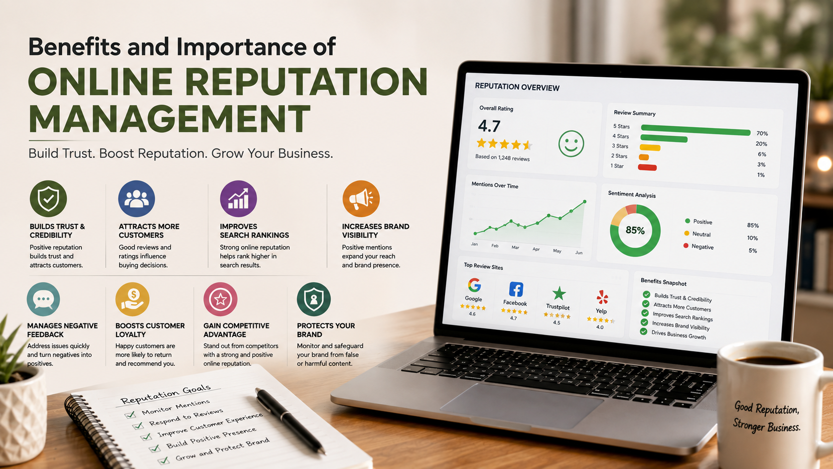 Benefits and importance of Online Reputation Management