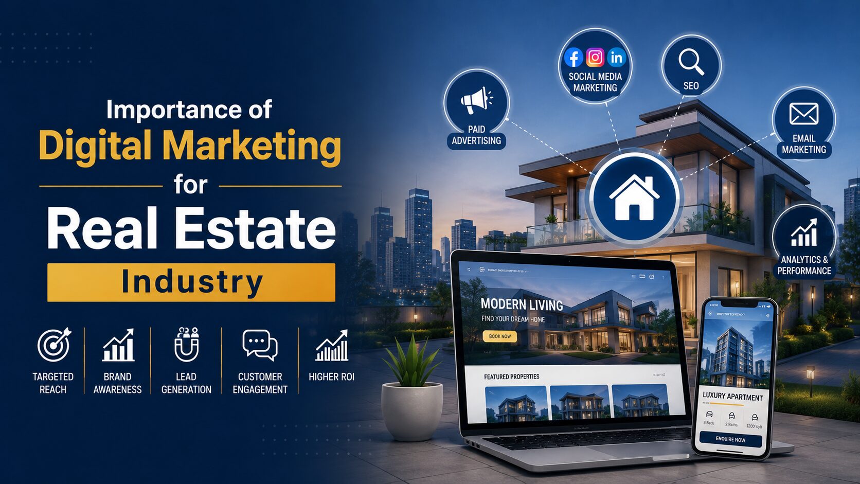 Importance of Digital Marketing for Real Estate Industry