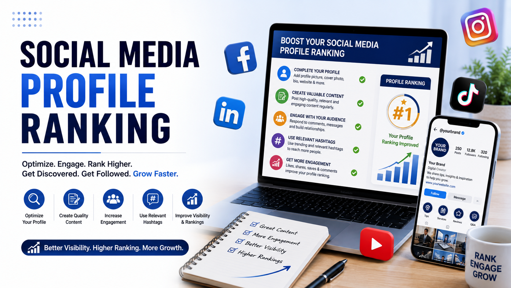 Social Media Profile Ranking